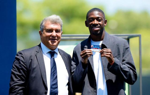 搜狐体育官网-巴萨“新援”正式签约 登贝莱:留队一直是第一选择